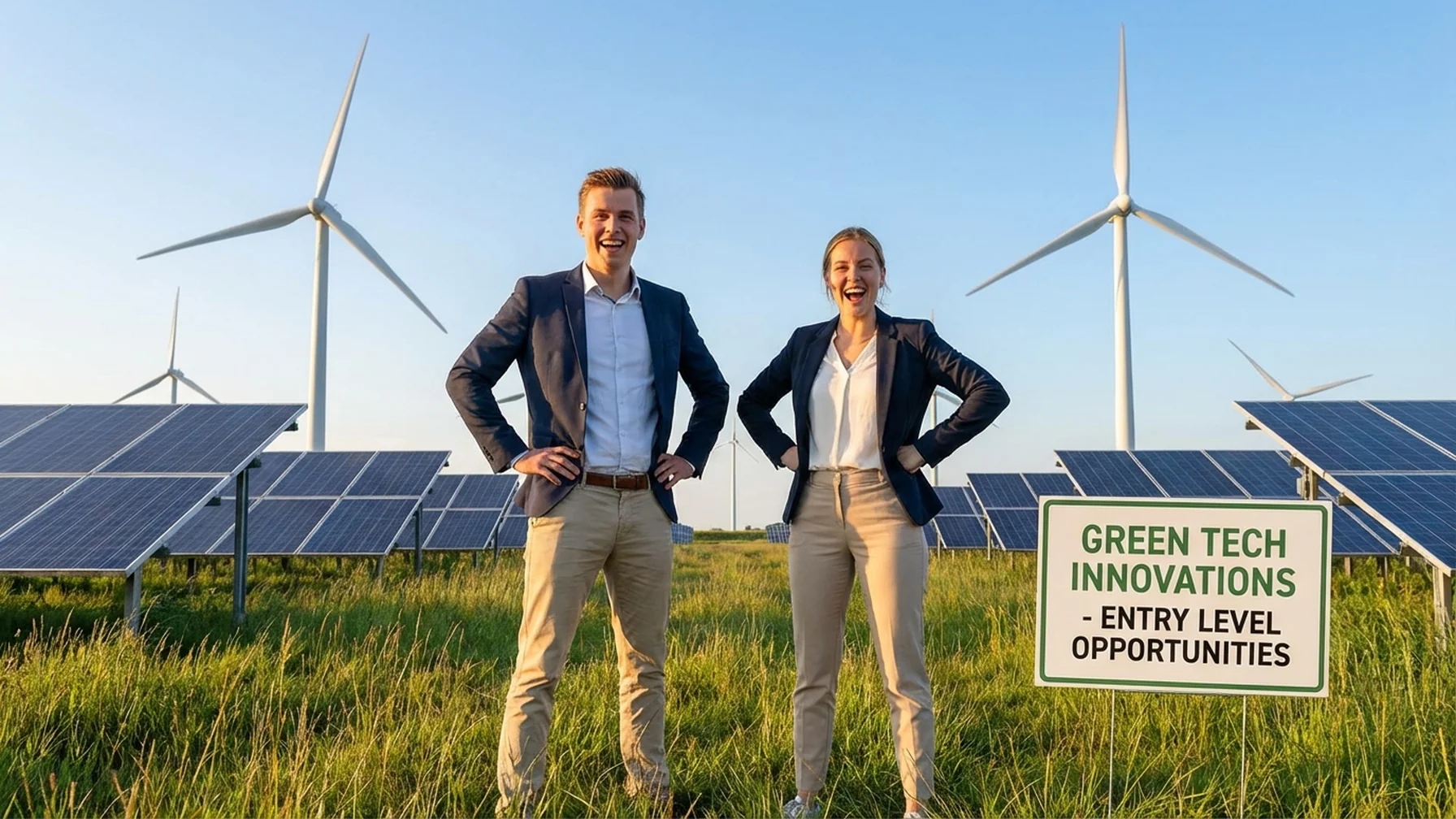 Exploring Entry-Level job in Green Tech: Your way to a Sustainable Career